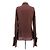 Saint Laurent Camicia marrone in seta - vista 2