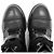 Botas de cuero de ternera Prada 3T5917 Negro - vista 13