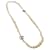 Timeless Collana Lunga di Perle Chanel Argento Metallo