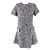 Wollkleid Louis Vuitton Schwarz Weiß