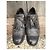 Autre Marque Manfield Richelieu Scarpe Stringate in Pelle Marrone Scuro - vista 4