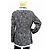 Timeless Chanel Wool Polyester Acrylic Fur Coat Black White - view 2