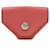 Porte-monnaie en chèvre Mysore Le 24 d'Hermès Rose  - vue 1