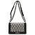 Borsa a spalla in pelle Chanel Boy Nero Bianco