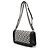 Borsa a spalla in pelle Chanel Boy Nero Bianco - vista 2
