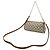Borsa a spalla 2 in 1 Louis Vuitton Eva Damier Azur Crudo - vista 2