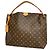 Borsa a Spalla Graceful MM Monogramma Louis Vuitton Marrone Rosa