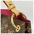 Borsa a Spalla Graceful MM Monogramma Louis Vuitton Marrone Rosa - vista 7