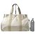 Hermès Cannes MM Canvas Tote Bag mit Pouch Roh - Ansicht 12