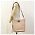 Borsa a Spalla Gancini Salvatore Ferragamo Beige - vista 9