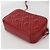 Borsa a spalla in pelle rossa Miu Miu Rosso - vista 2