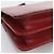 Borsa a spalla in pelle rossa Gucci Rosso - vista 8
