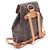 Zaino/borsa Montsouris MM di Louis Vuitton Marrone - vista 2