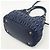 Borsa Tote Miu Miu Matelassé Blu Navy - vista 2