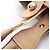 Borsa Tote PM Chanel Paris Biarritz Beige D'oro - vista 9