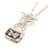 Hermès HERMES Constance Amulett Halskette Silber Geld