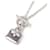Hermès HERMES Amulet Kelly Necklace for Women in Silver Silvery