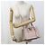Miu Miu rosa Leder Tote Bag Pink - vista 10