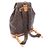Zaino/borsa Montsouris GM di Louis Vuitton Marrone - vista 2