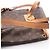 Zaino/Borsa Montsouris MM Louis Vuitton Marrone - vista 8