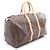 Borsa Boston Keepall 45 Louis Vuitton Marrone - vista 2