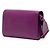 Gucci Mini Borsa in Pelle Viola Horsebit 1955 Web Porpora Viola scuro - vista 2
