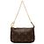Mini Pochette Accessoires Monogramma Marrone Louis Vuitton
