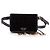 Prada Black Impuntu Velluto Corsaire Convertible Belt Bag