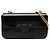 Céline Borsa a Spalla Cuir Triomphe in Pelle di Vitello Liscia Nera Celine Nero