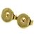 Tiffany & Co Orecchini a bottone in oro 18K Tiffany Apple D'oro - vista 10