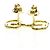Tiffany & Co Orecchini a bottone in oro 18K Tiffany Apple D'oro - vista 3