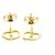 Tiffany & Co Orecchini a bottone in oro 18K Tiffany Apple D'oro - vista 4
