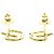 Tiffany & Co Orecchini a bottone in oro 18K Tiffany Apple D'oro - vista 5