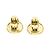Tiffany & Co Orecchini a bottone in oro 18K Tiffany Apple D'oro - vista 8