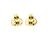Tiffany & Co Orecchini a bottone in oro 18K Tiffany Apple D'oro - vista 9