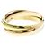 Anello Trinity di Cartier D'oro - vista 4