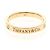 Tiffany & Co Anello Piatto Tiffany 3P Diamante in Oro Rosa D'oro