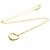 Elsa Peretti Tiffany & Co Collana Pendente Cuore Aperto in Oro 18K Tiffany D'oro - vista 14