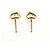 Tiffany & Co Pendientes Open Heart Extra Mini en Oro Rosa Tiffany Dorado - vista 2