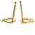 Tiffany & Co Pendientes Open Heart Extra Mini en Oro Rosa Tiffany Dorado - vista 7