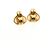 Tiffany & Co Pendientes Open Heart Extra Mini en Oro Rosa Tiffany Dorado - vista 8