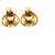 Tiffany & Co Pendientes Open Heart Extra Mini en Oro Rosa Tiffany Dorado - vista 9
