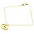 Bracciale Gucci GG in oro giallo 18K D'oro