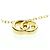 Bracciale Gucci GG in oro giallo 18K D'oro - vista 2
