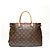 Borsa Tote Monogram Pallas di Louis Vuitton 2013 Marrone - vista 2