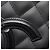 Cartera larga bifold negra de la línea Cambon de Chanel Negro - vista 8