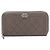 Cartera Larga Boy Chanel en Cuero de Ternera Caqui