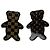 Louis Vuitton Nunouls Teddy Bear Brosche - Ansicht 2