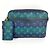 Borsa Clutch Trio Monogram Heritage Louis Vuitton Blu Verde