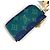 Borsa Clutch Trio Monogram Heritage Louis Vuitton Blu Verde - vista 12